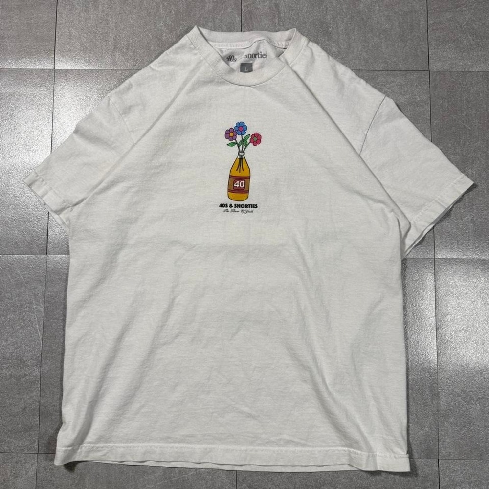 Fire 40s & Shorties T Shirt Large